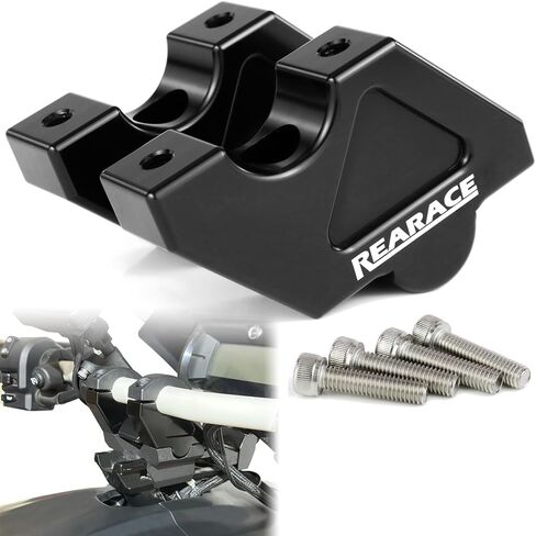 مقود الألومنيوم يناسب Can-Am Ryker 600/900/Rally Edition/Sport 2019-2025 ، مقابض تمديد المقابز Mount Mount Clamps in Saudi Arabia