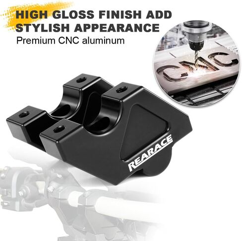 مقود الألومنيوم يناسب Can-Am Ryker 600/900/Rally Edition/Sport 2019-2025 ، مقابض تمديد المقابز Mount Mount Clamps in Saudi Arabia