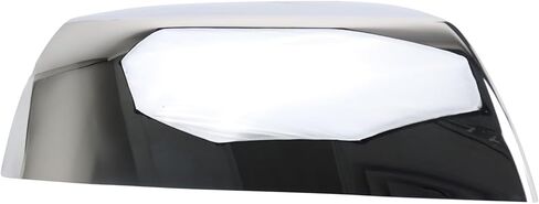 TRQ Passenger Side Mirror Cap Chrome Compatible with 2010-2022 Toyota Sequoia 2007-2013 Tundra in Saudi Arabia