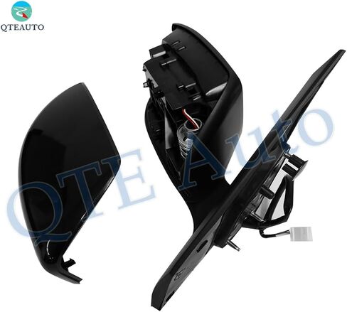 PM Auto Pair of 2 Left Driver-Right Passenger Side Power Foldaway View Mirror Black Smooth 12H3P For 2013-2019 Nissan Sentra in Saudi Arabia