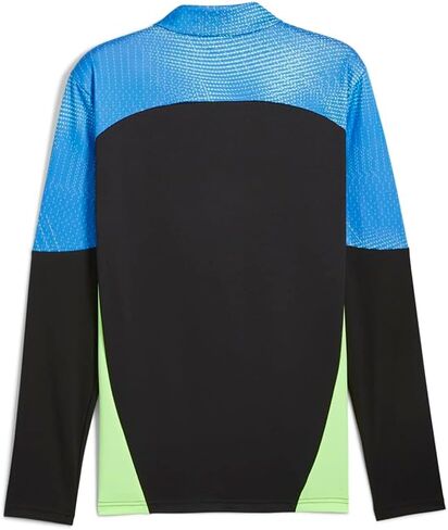 PUMA Mens Individualfinal 14-Zip Casual Tops Casual - Black - Size S in Saudi Arabia