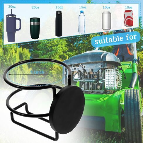 Magnetic Cup Holder, 3 Pack Portable Cup Holder for Tractor Mower Truck Car Fridge, Magnet Cup Drink Holder in Saudi Arabia