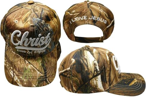 Christ Kings of Kings Praying Hands I Love Jesus Embroidered Cap Hat in Kuwait