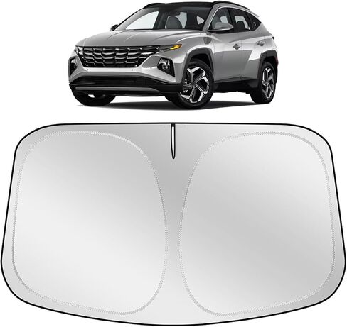 Xhring Windshield Sun Shade Sunshade for Hyundai Tucson 2026 2025 2024 2023 2022 Accessories ، Car Window Sun Shield Cover in Saudi Arabia