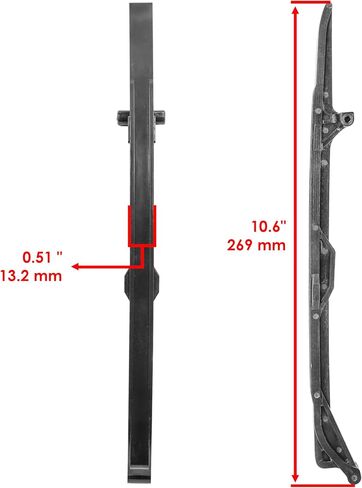 Caltric Camshaft Chain and Guides Compatible with Yamaha Rhino 700 YXR700 2011-2013 / Rhino 700 FI YXR700 2008-2009/ Viking 700 YXM700 2014-2021 in Saudi Arabia