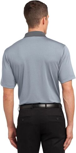 Port Authority Men's Fine Stripe Performance Polo in Saudi Arabia