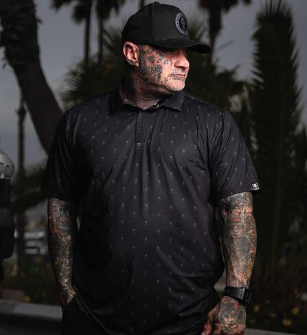 Sullen Men Golf Badge Tattoo Lifestyle Graphic Graphic Patter in Saudi Arabia
