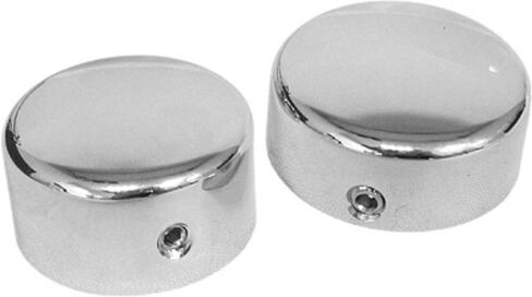 Orange Cycle Parts Chrome Pair (2) of Swingarm Pivot Bolt Covers for Harley Softail 2000-2007 in Saudi Arabia