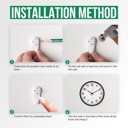 ساعة الحائط غير المحسوبة ديكور حركة الكوارتز الصامتة على مدار الساعة الحديثة طرازًا بسيطًا حول الساعات من البلاستيك للمنزل/المكتب/المدرسة/غرفة المعيشة/غرفة نوم/مطبخ (أحمر ، 12 بوصة) in Kuwait