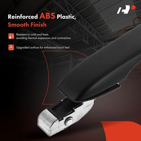 A-Premium Rear Left Driver Side Exterior Door Handle Compatible with Honda CR-V CRV 2002 2003 2004 2005 2006, Smooth Black, Replace# 72680-S9A-003, 72680-S9A-J01ZD in Saudi Arabia