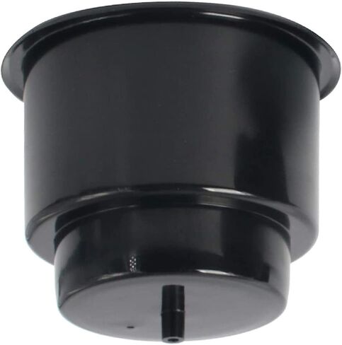 NovelBee 12pcs Black Recessed Plastic Cup Drink Holder with Drain for Boat Marine Truck Car Camper RV in Saudi Arabia