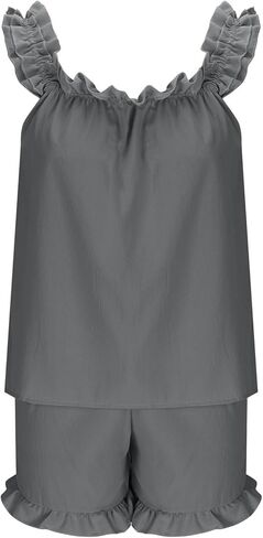 بيجامات الصيف خفيفة الوزن للنساء 2 قطعة PJS PJS مجموعات لطيئة الكشك in Kuwait