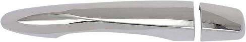 ECCPP 4PCS مقبض الباب Chrome مقبض الأمامي الخلفي اليسار لليمين من أجل 2014-2017 لنيسان Qashqai in Saudi Arabia