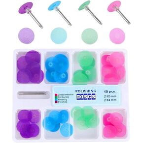 أقراص تلميع الأسنان، مركبات التشطيب والتلميع، مجموعة خطوط مغزل الكنتوري، مواد أقراص تلميع الأسنان in Kuwait