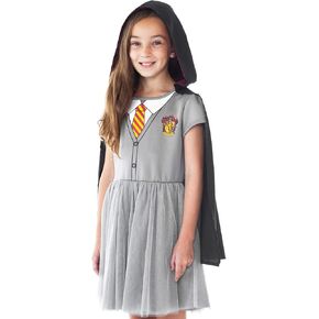 Harry Potter Girls Dress Hogwarts Crest Cloak Gryffindor Tie (14) Grey in Saudi Arabia