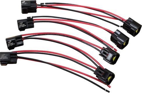 AIP Electronics Set of 8 Premium Ignition Coil Connectors Compatible with 2000-2017 Ford Lincoln and Mercury Also Fits Cam Crank and Lamp OEM Fit WHC508 x 8 WPT986 in Saudi Arabia