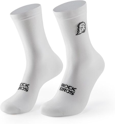 ROCKBROS Aerodynamic Cycling Socks with Wear-resistant Heel, VNS Halloween Series Breathable & Wicking Athletic Crew Socks in Kuwait