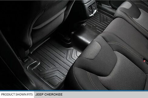 SMARTLINER Custom Fit Floor Mats 2 Row Liner Set Compatible with 2014-2023 Jeep Cherokee in Saudi Arabia