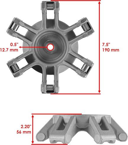 Caltric Governor Cup Assy Compatible with Can-am 420280522 420684670 420280158 711280155 420280155 in Saudi Arabia