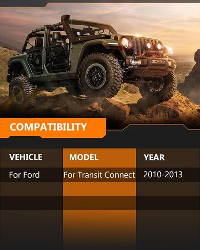 امتصاص الصدمات الخلفية ، دعامات الصدمات OCPTY متوافقة مع 2010 2011 2012 2013 لـ Ford for Transit Connect Automotive Presactives 3333206 71550 333205 333501 71406-2pcs in Saudi Arabia