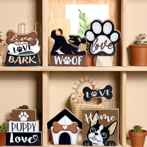 Black Cat Tiered Tray Decor, Love Pet Kitten Paw Tray Decorations Set, Live Love Meow Book Stack Wooden Signs, Farmhouse Rustic Home Decor Cat Lover Gifts for Table Shelf Mantel Party in Saudi Arabia