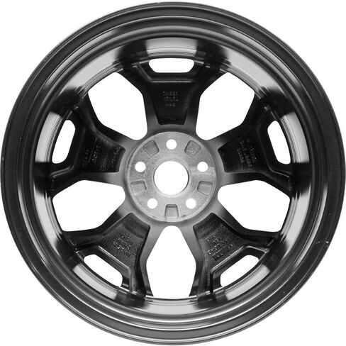 حديث جديد 17 × 7 بوصة لعام 2013-2015 سوبارو XV Crosstrek Machined Outline مع المتحدثين بالفحم المطلية وجيوب الفحم المطلية 5 × 100 مم 5 in Kuwait