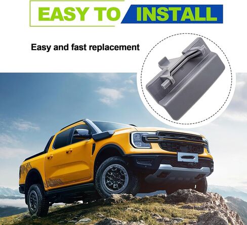 1 PCS Center Console Latch ، LID Center Console Jump Seat Latch ، متوافق مع F150 2010-2018 ، استبدال OE #BL34-18672A66 ، BL3418672A66 (رمادي فاتح) in Saudi Arabia