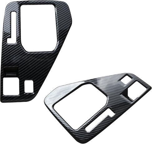 غطاء لوحة تحول التروس لعام 2024 2025 Crosstrek/Impreza ، Cender Console Carbon Carbon Diber Trim (غطاء لوحة التروس الصغيرة) النمط ب in Kuwait