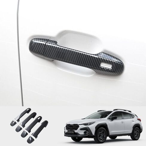 غطاء لوحة تحول التروس لعام 2024 2025 Crosstrek/Impreza ، Cender Console Carbon Carbon Diber Trim (غطاء لوحة التروس الصغيرة) النمط ب in Kuwait