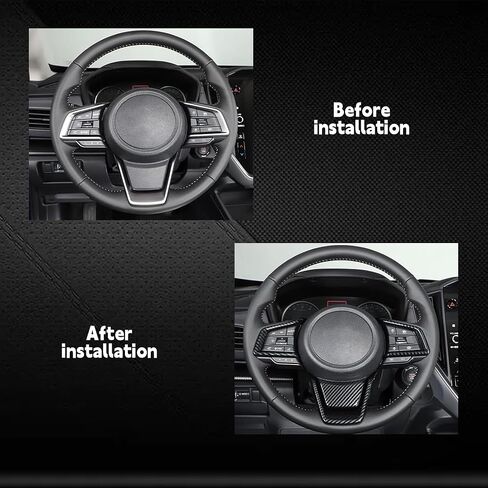 غطاء لوحة تحول التروس لعام 2024 2025 Crosstrek/Impreza ، Cender Console Carbon Carbon Diber Trim (غطاء لوحة التروس الصغيرة) النمط ب in Kuwait