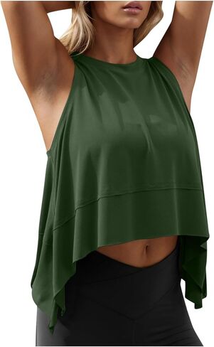 Hvyesh People Free Inspired Complys Women's تمرين الظهر المفتوح قمم Dup es Tank Top Movemon in Kuwait