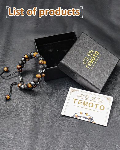 سوار كريستال رجالي 7 شقرا - أحجار حقيقية عين النمر سبج جمشت الملكيت أمازونيتي تخزين الأساور in Kuwait