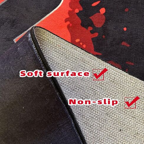 Soft Gamer Rug 5x7 Washable Gaming Carpet for Boys and Teens, Cool Bedroom and Game Room Decor, Low Pile Rug for Man Cave and Living Room in Saudi Arabia