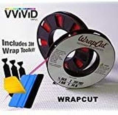 Vvivid Drap Cut Vinyl Wrap Cutting Maleer Tape 200ft (1 Roll) in Kuwait