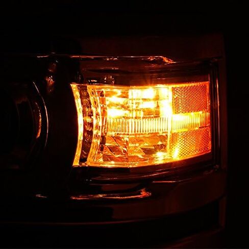 AKKON - لـ [U Neon Bar Style] 2014 2015 Chevy Silverado 1500 LED DRL Projector Left + Leight Side Set in Saudi Arabia