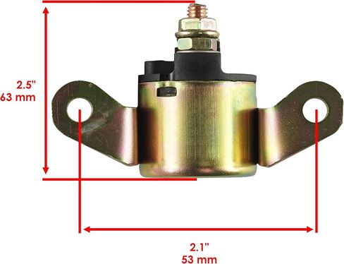 Caltric Starter Solenoid Relay Compatible with Suzuki Vs800Gl Intruder Vs800 1993-2005 in Saudi Arabia