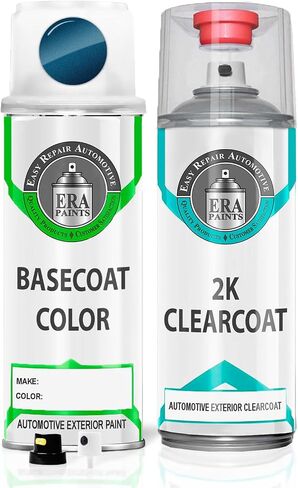 ERA Paints 364 - Topaz Blue Metallic for BMW Exact Match Automotive Touch Up Paint Spray - Basic Kit in Saudi Arabia