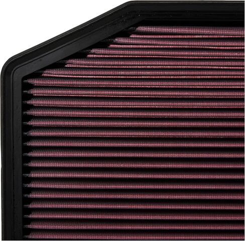 K&N High-Flow Original Lifetime Engine Air Filter: Increase Power: Premium, Washable: Compatible with 2006-2014 BMW: 128I, 130I, 325I, 328I, 330I, 33-2332 in Saudi Arabia