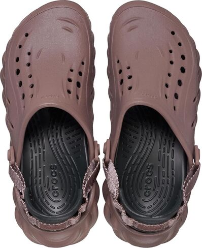 Crocs Unisex-Adult Echo Clog, Slate Grey, 10 Women/8 Men in Kuwait
