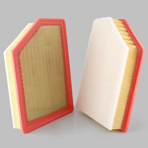 2PCS Filter Air Filter لمجموعة Chevrolet Silverado 2500/3500 HD V8 6.6L (2020-2024) ؛ لـ GMC Sierra 2500/3500 HD V8 6.6L (2020-2024). محرك الديزل فقط. استبدال 84554703 ، A3248C in Saudi Arabia