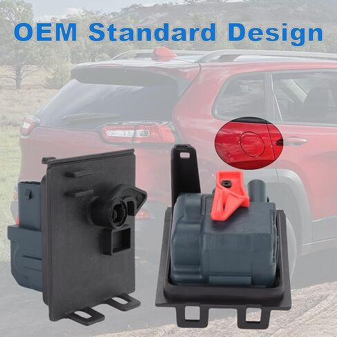 Fuel Filler Door Lock Actuator Compatible with Jeep Cherokee 2014 2015 2016 2017 2018 Replacement for 68140743AB 86104859AA 68140743AC in Saudi Arabia