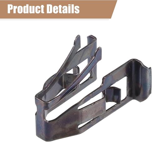 X AutoHaux 2PCS Black Iron Sun Cap Clip Clip Clip Retainer No.74336-52010 for Toyota Land Cruiser Camry Yaris Corolla for Lexus in Kuwait