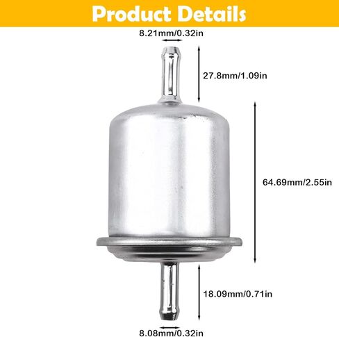 PF-1100 33023 Fuel Filter Compatible with 1983-2004 Nissan & Infiniti Fuel-Injected Engines – Fits Tsuru, Frontier, Pathfinder, QX4 – Premium Engine Protection & Reliable Filtration in Kuwait
