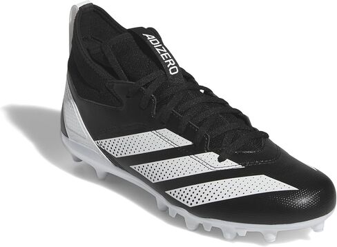 adidas Men's Adizero Impact.2 American Football Sneaker, Grey/Black/Grey, 10.5 in Saudi Arabia