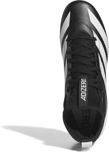 adidas Men's Adizero Impact.2 American Football Sneaker, Grey/Black/Grey, 10.5 in Saudi Arabia