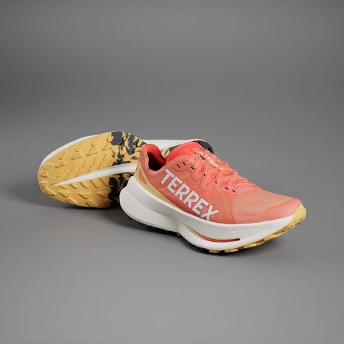 Adidas Mens Terrex Agravic Speed Ultra Trail Trail Runnakers أحذية - Orange - حجم 8 م in Saudi Arabia