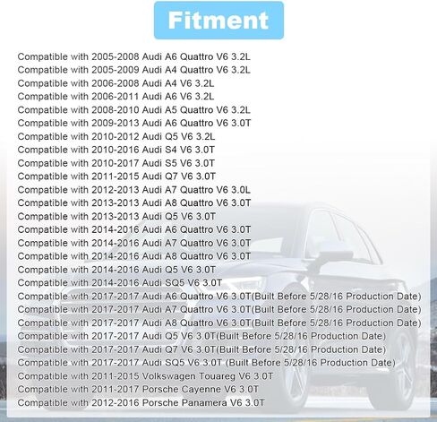 JDMON Ignition Coils Pack Compatible with Audi A6 A4 A5 Q5 S4 S5 Q7 A7 A8 SQ5 Volkswagen Touareg Porsche Cayenne Panamera 2005-2017 Replacement for ‎06E905115E UF529 6PCS in Saudi Arabia