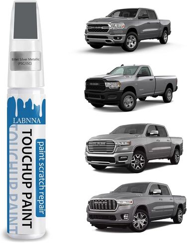 Billet Silver Metallic(PSC/JSC) Touch Up Paint for RAM-Exact Match 2 in 1 touchup Paint Pen for Chips and Nicks Repair Car Paint Scratch Repair Kit in Kuwait