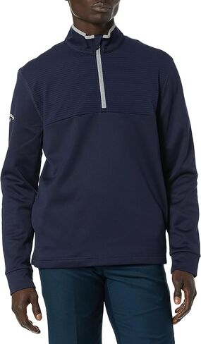 Callaway Mens Basics Long Sleeve Ottoman 1/4 Zip Pullover in Saudi Arabia