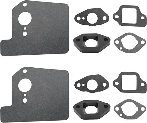 2 Sets 19651-Z0L-000 Carburetor Insulator Gasket Kit, Replacement for Honda GCV160 GCV160A GCV160LA GCV160LAO GCV160LE Engines, Replaces 16211-ZL8-000 in Saudi Arabia